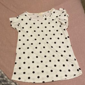 Polka dot blouse